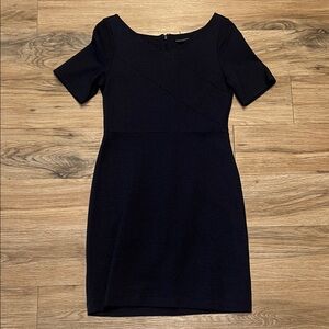 Banana Republic Navy and White Dress